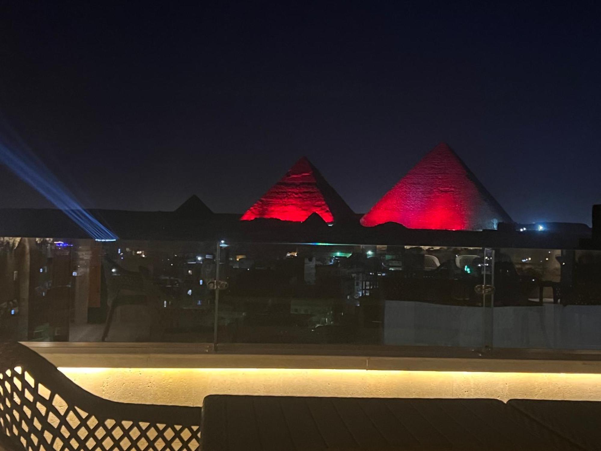Celia Pyramids View Inn Nazlet el-Sîsi Exterior foto