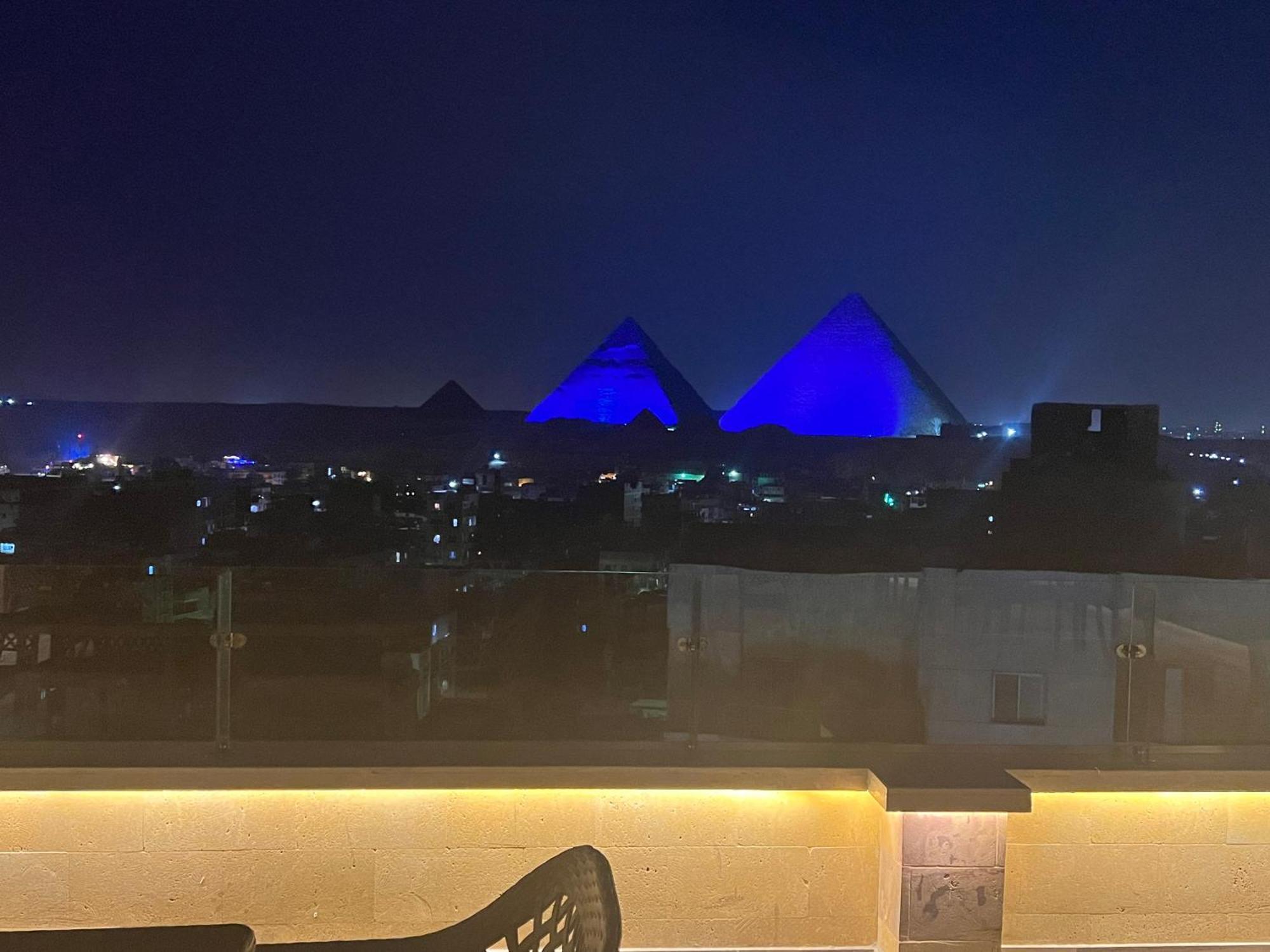 Celia Pyramids View Inn Nazlet el-Sîsi Exterior foto